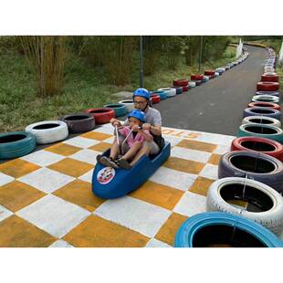 户外山道滑车山地车无动力滑车网红滑