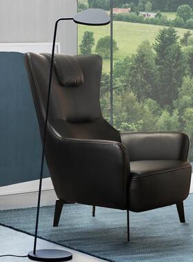 HFC-424B北欧简约单人沙发椅椅现代卧室靠背单座家用老虎