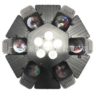 30W 6头包房效果顶光灯光束加染色效果一台顶多台摇头加染色灯