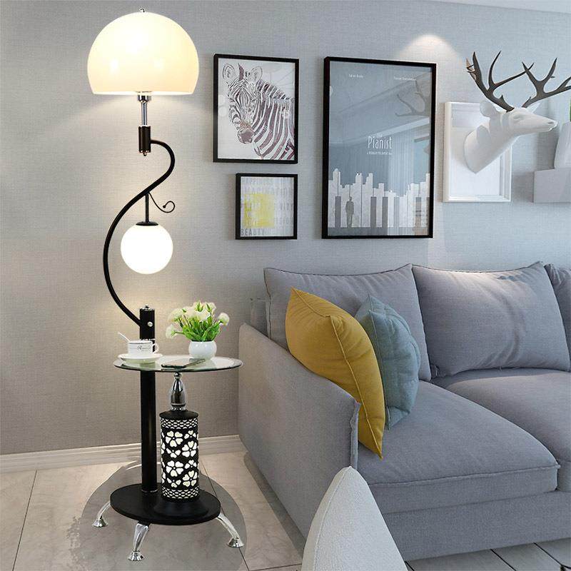 简约现代落地灯茶几一体超亮客厅沙发旁网红卧室创意书房遥控台灯,畜牧/养殖物资,畜牧/养殖器械,淘宝优惠券,粉丝福利购,淘宝优惠卷