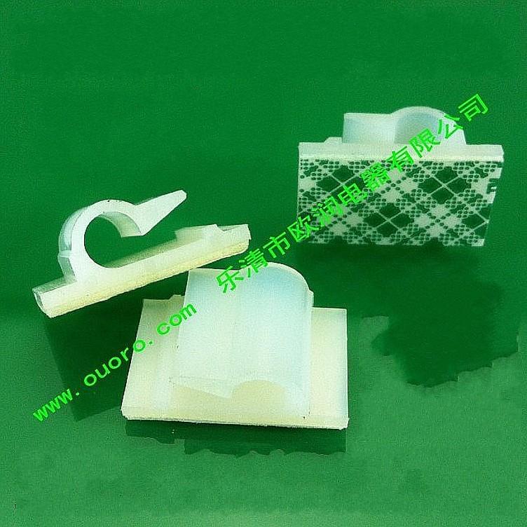 （NC）OR-1321CATV-1粘式固定夹电线固定座排线