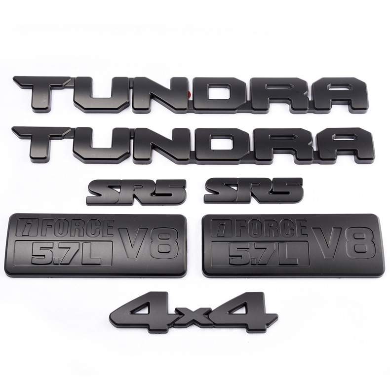 适用于丰田坦途车贴TUNDRA覆盖车标SR5 V8 LIMITED侧标改装字标