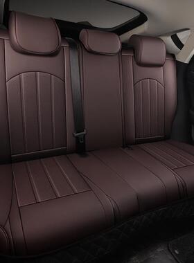 原车纹路适用于吉利博越PRO汽车全包围四季通用5座耐磨皮材质坐垫