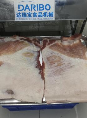 W商用肉类全自动牛羊肉切片机平剖机猪肉鱼肉平行切片机厚度可