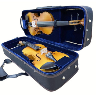 航空版 艺鸣乐器 夹木质夹板双两只装 小提琴盒 上飞机随身带登机箱