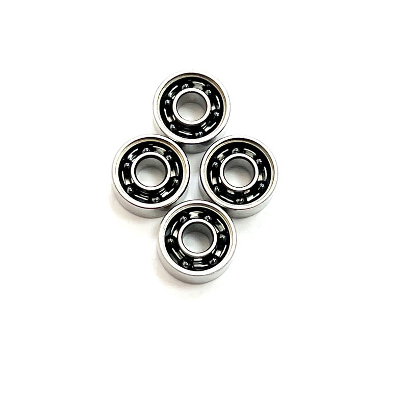 现货供应混合陶瓷轴承104开式水滴轮半陶瓷轴承4*10*4渔具轴承