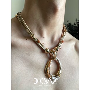 好诶 · Alien-Relics系列 · Original_海滨日落 rope necklace