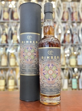 景泰蓝2019 BINBER 4年单桶单一麦芽伦敦威士忌58.5%