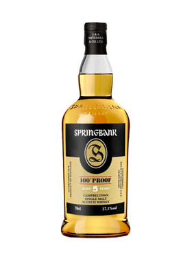 云顶（SPRINGBANK）5年100PROOF单一纯麦威士忌 57.1%
