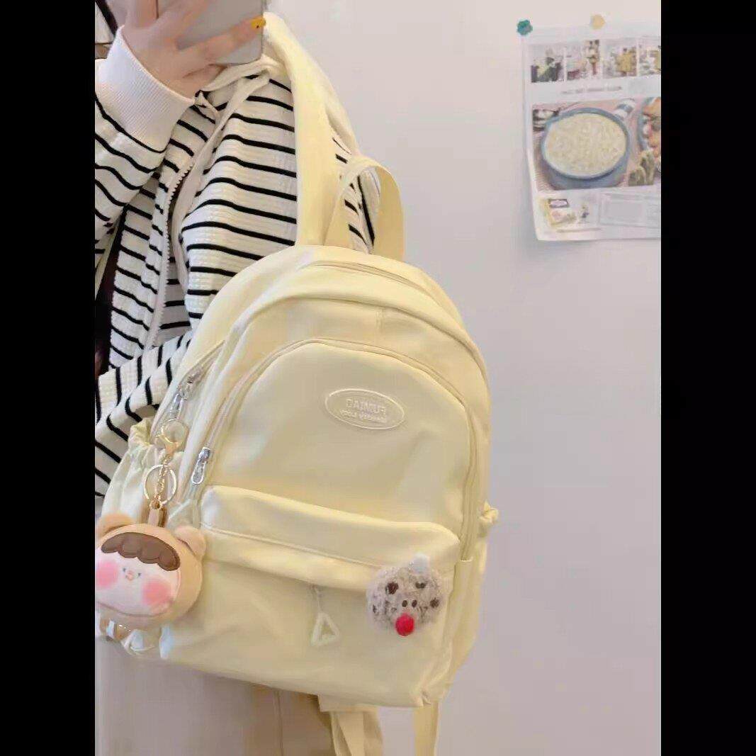 法双国系风软可爱少女肩包小日号72035141大妹学生轻便妈咪包背包