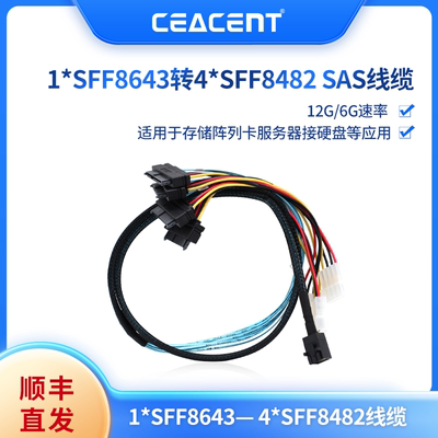 CEACENT阵列卡硬盘数据线