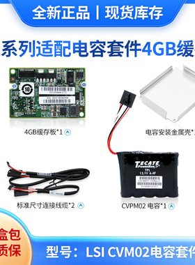 LSICVM02套装4GB LSI00418 CacheVault Kit电容05-254444-00 9361-8i