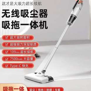 吸尘器家用大吸力无线吸拖一体机手持小型猫毛宠物吸毛机 2025新款