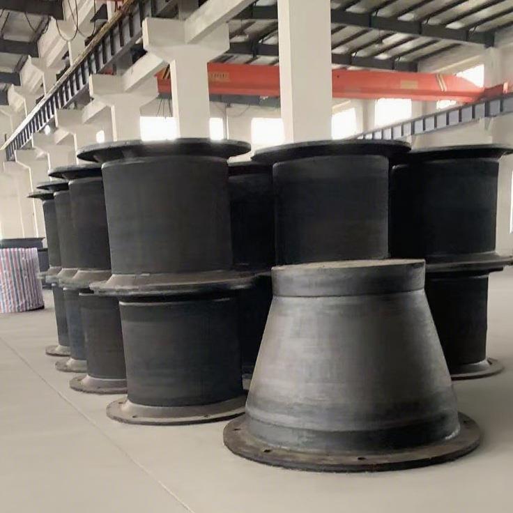 耐磨锥型橡胶护舷码头防撞鼓型橡胶护舷船用桥梁桥墩防护防撞块