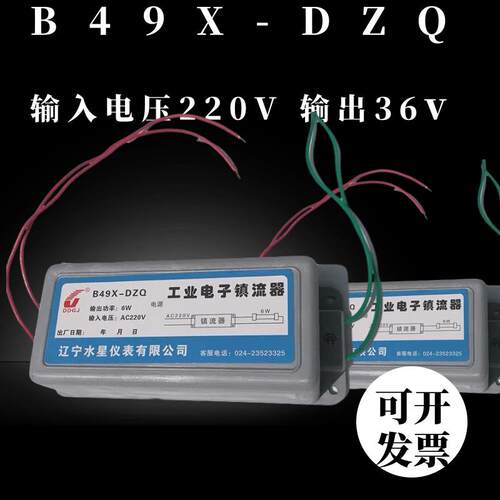 B49X-DZQ工业电子镇流器 双色水位计电子镇流器 电压220v