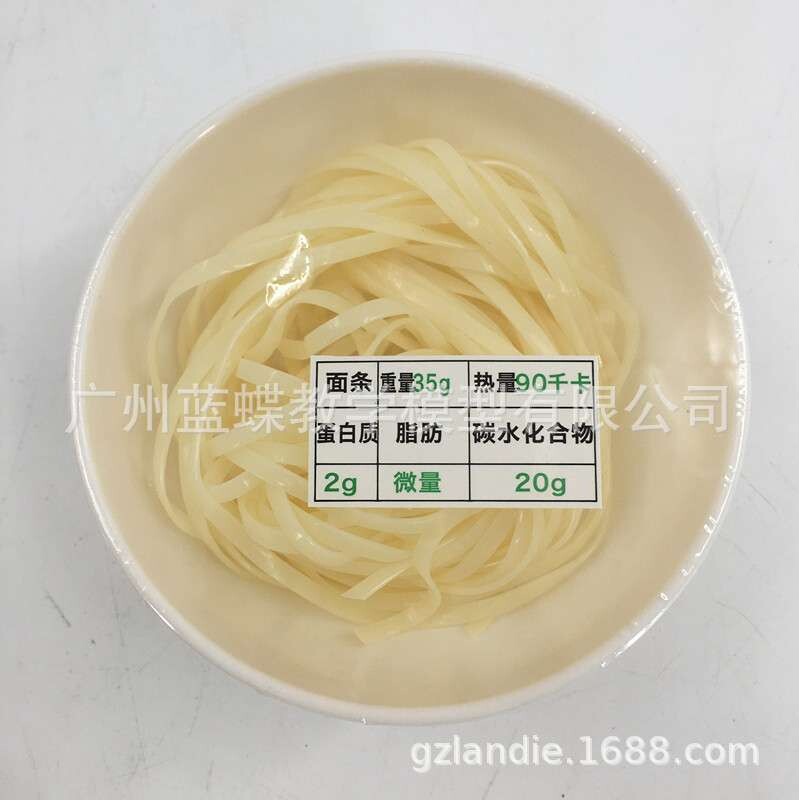 仿真面条模型 仿真食物模型 营养模型金字塔配件 膳食宝塔食物