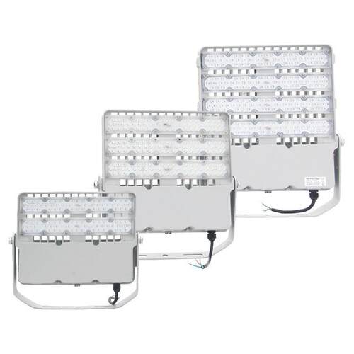 仿飞模组泛光灯LED投光灯150W200W一体压铸厚料投光灯厂家供应