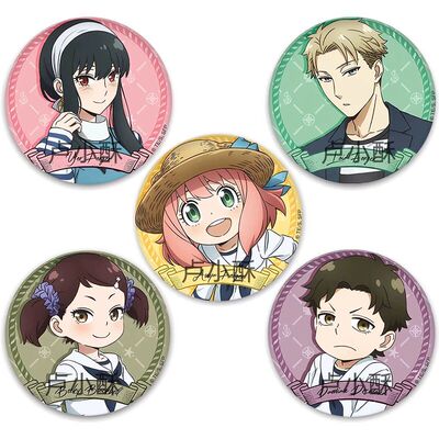 SPYFAMILY周边吧唧间谍过家家徽章阿尼亚约尔COS勋章次子Q版胸针