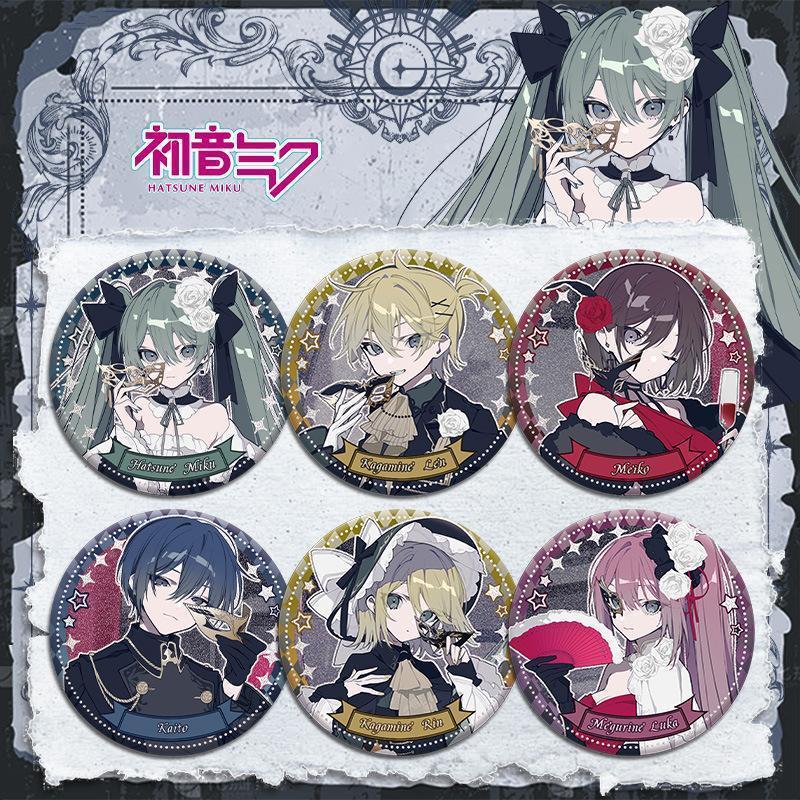 初音未来徽章镭射吧唧书