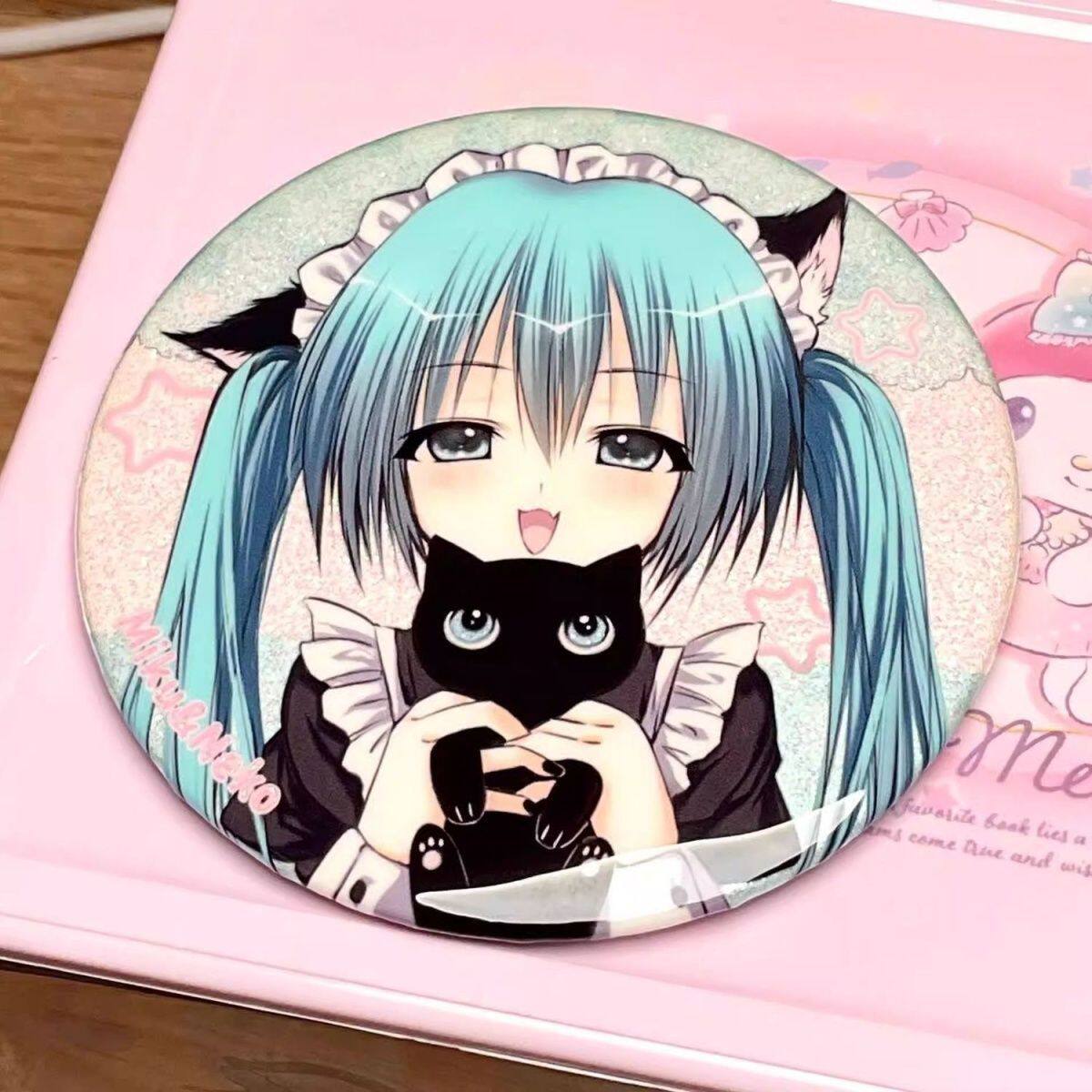 黑猫女仆miku吧唧初音未