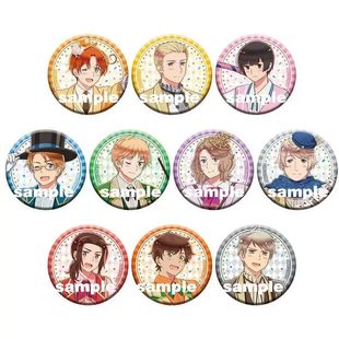 黑塔利亚Axis Powers动漫周边吧唧二次元包包挂件cos徽章美国中国