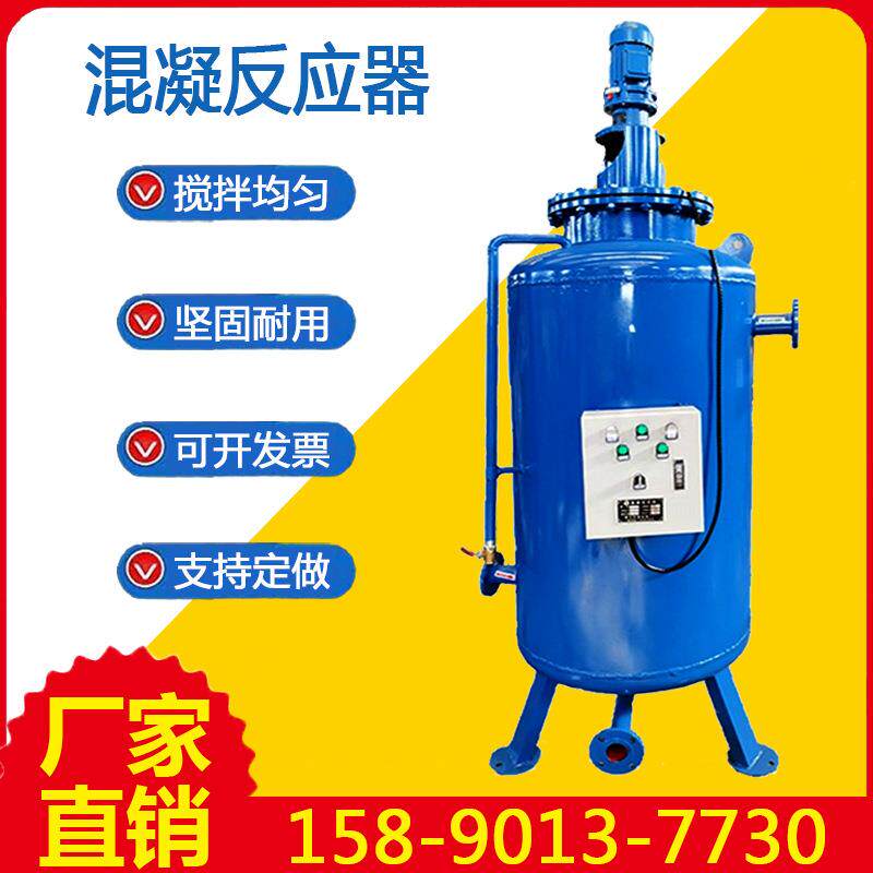 混凝反应器 雨水收集絮凝反应器 海绵城市系统管道混合旋流反应器
