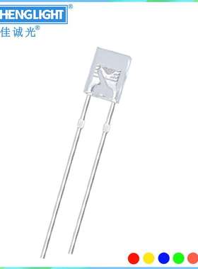 234白发红黄蓝翠绿暖白光冰蓝橙紫粉红色 234方形led指示灯珠高亮