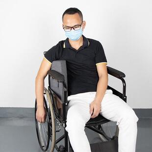 轮椅扶手挡板垫A13侧固定靠垫密度海绵手肘支撑枕头