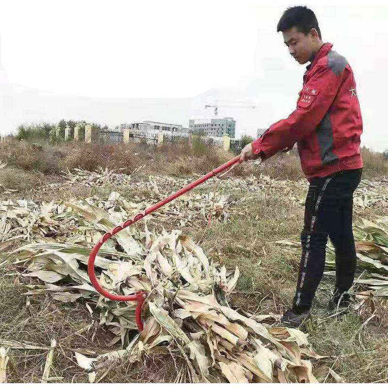 农用手动玉米秸秆打捆机 稻草大葱苞米杆家用捆扎机 小型捆绑工具