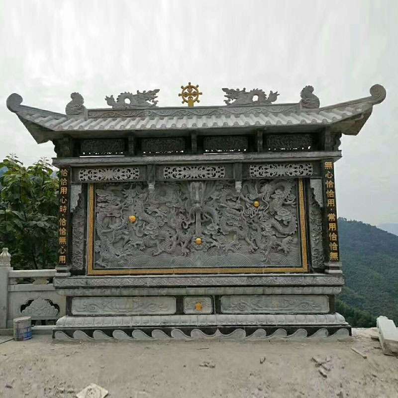 厂家雕刻青石浮雕壁画龙凤浮雕校园广场公园文化景墙大型石材壁画