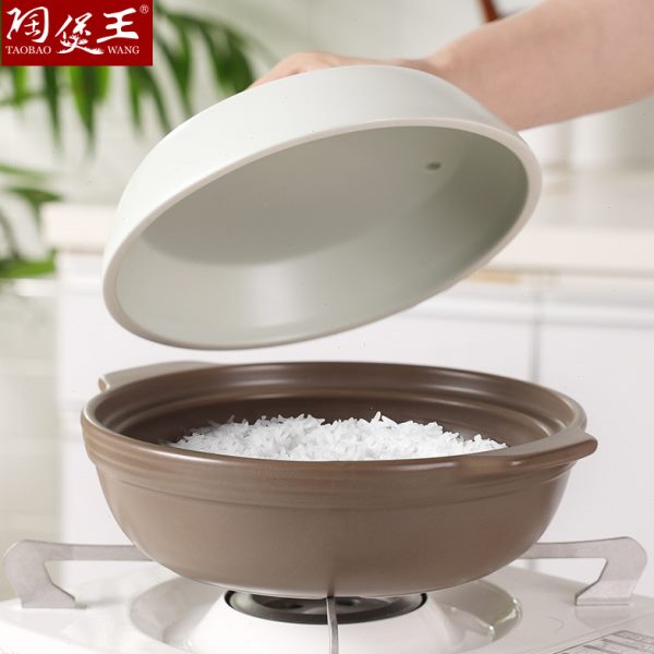菜煲仔锅浅口家用陶煲王饭砂锅炖锅陶瓷专用耐高温浅煲仔砂锅沙锅