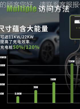 r22KW标充电桩CE 7KW欧标交21384流充电桩 EV chager2 type OC欧P