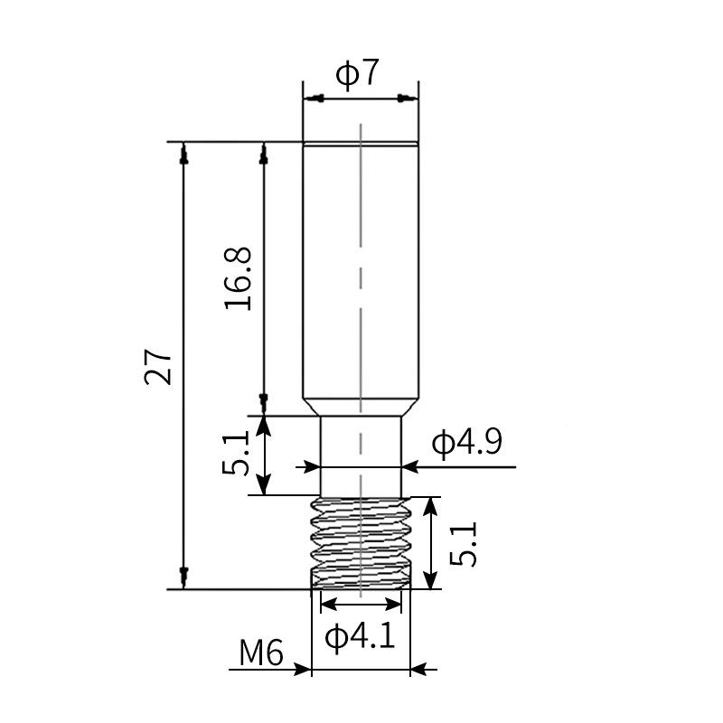 d印打机配件 CR10直通喉CR10直通管rC-10SEnde-/S不锈R钢喉管