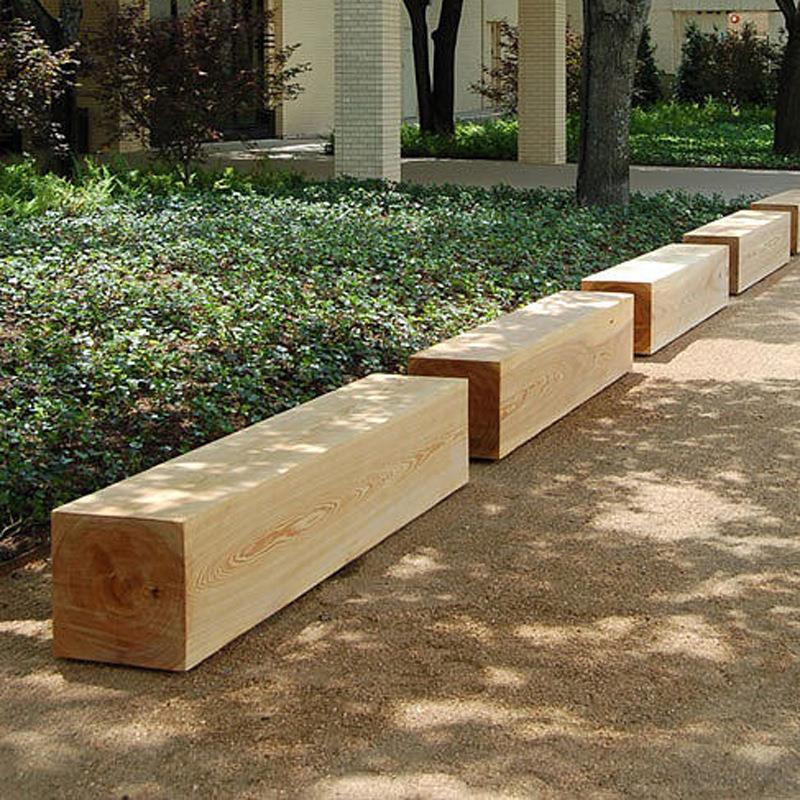 庭院长凳园林景座椅成品户室外CG-C012观公园椅木防腐公共坐凳外