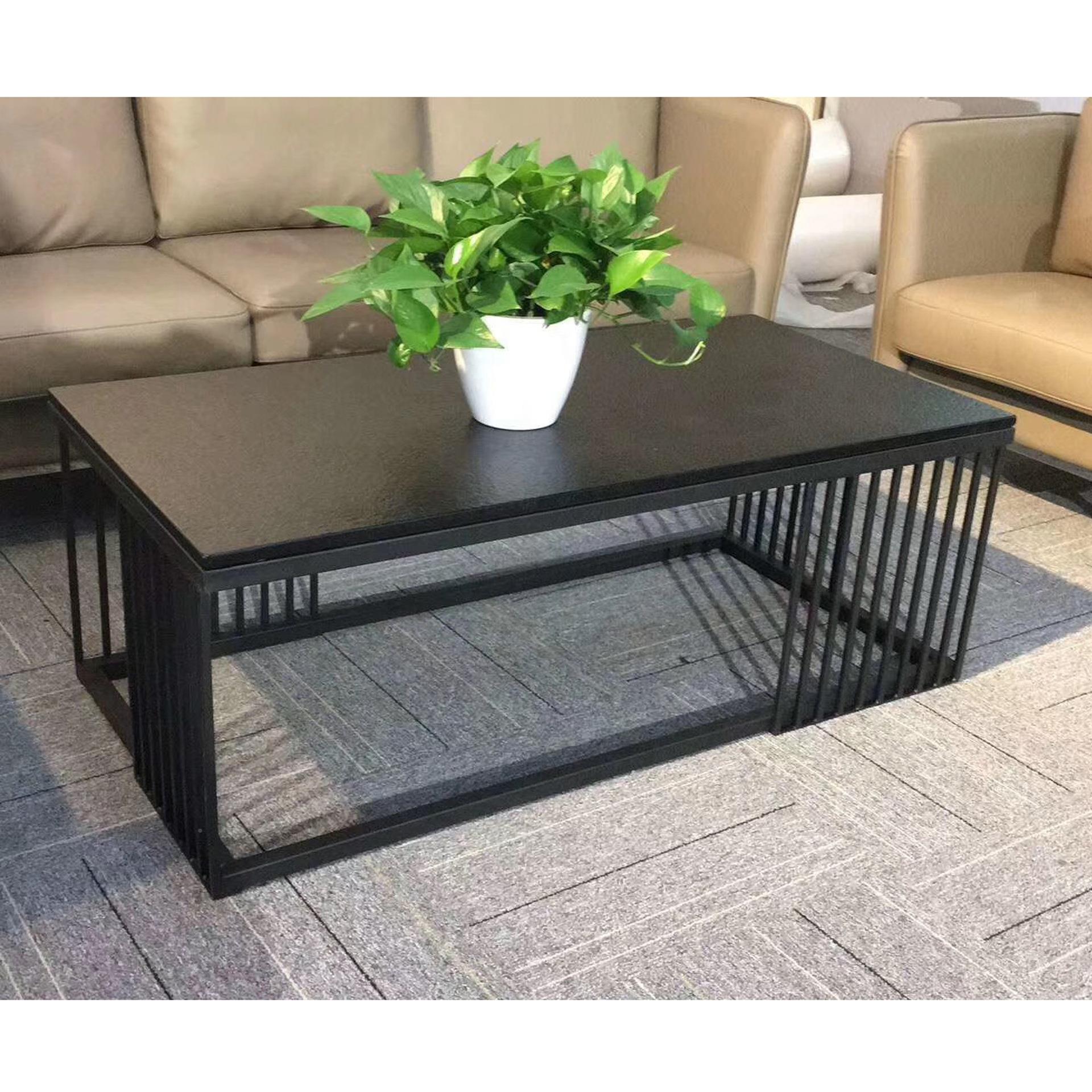 简约现代JDJ炉办公室客厅泡会客火烧功石整体雕刻夫茶茶几带电磁