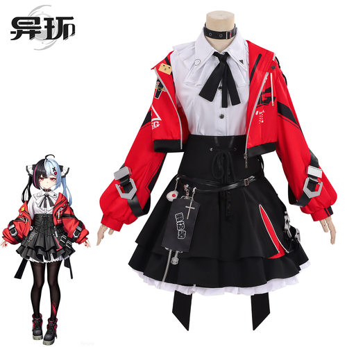 薄荷cos服游戏异环异能者安魂曲cosplay二次元角色扮演服女装