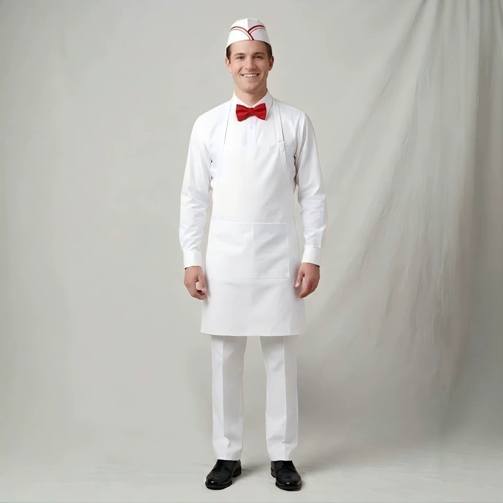 欧美影视角色扮演冰淇淋人cos惊悚电影万圣节舞台表演服跨境新品