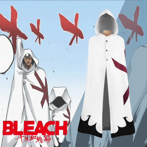 死神BLEACH千年血战篇cos友哈巴赫无形帝国星十字骑士团披风现货