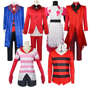 新款美剧地狱客栈cos服地狱客栈cosplayBlitzo表演服装