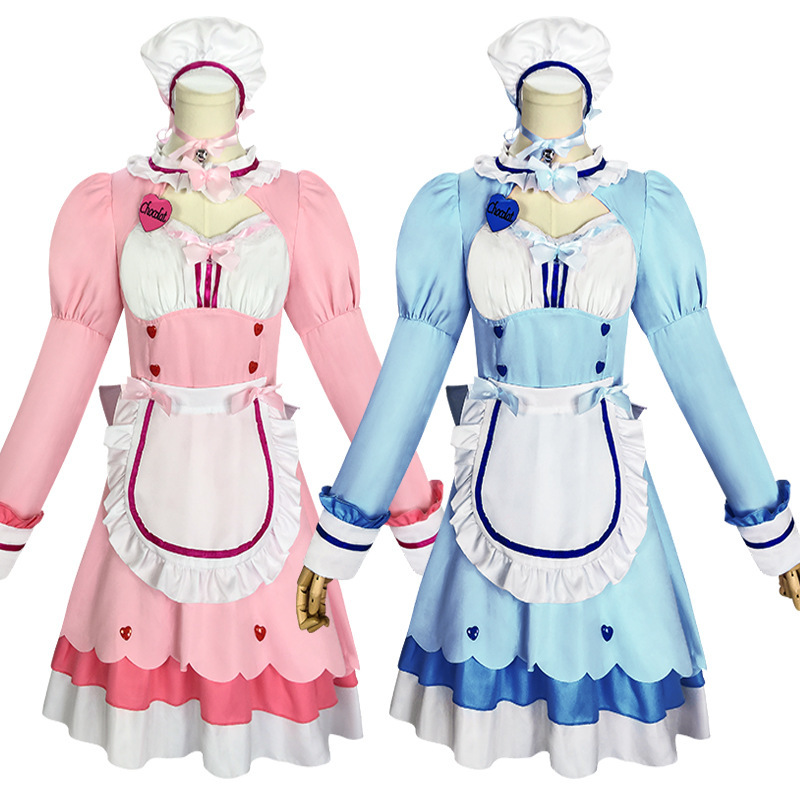 2021新款猫娘乐园cosplayLolita萝莉塔女仆裙子角色扮演服装工厂