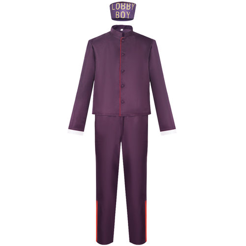电影布达佩斯大饭店服务生zero零cos服万圣节角色扮演cosply服装