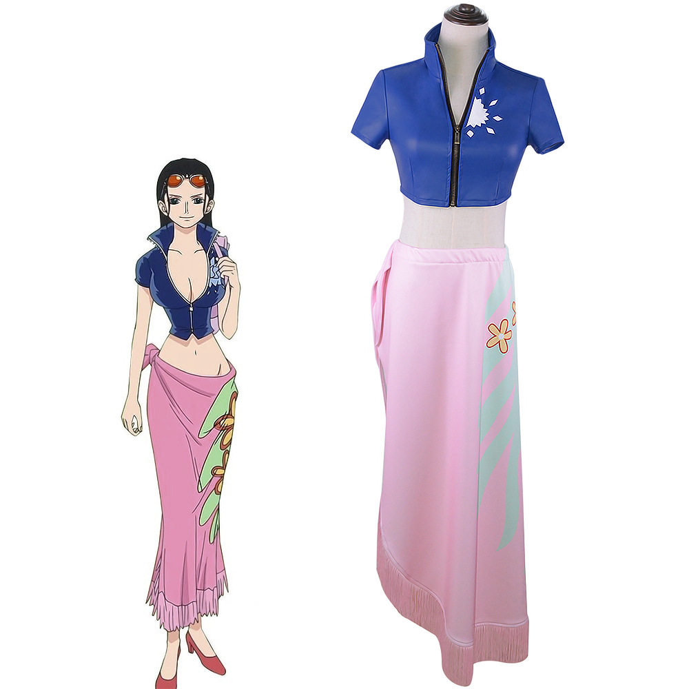 【现货】海贼王妮可罗宾cos服ONEPIECE航海王cosplay服装服装