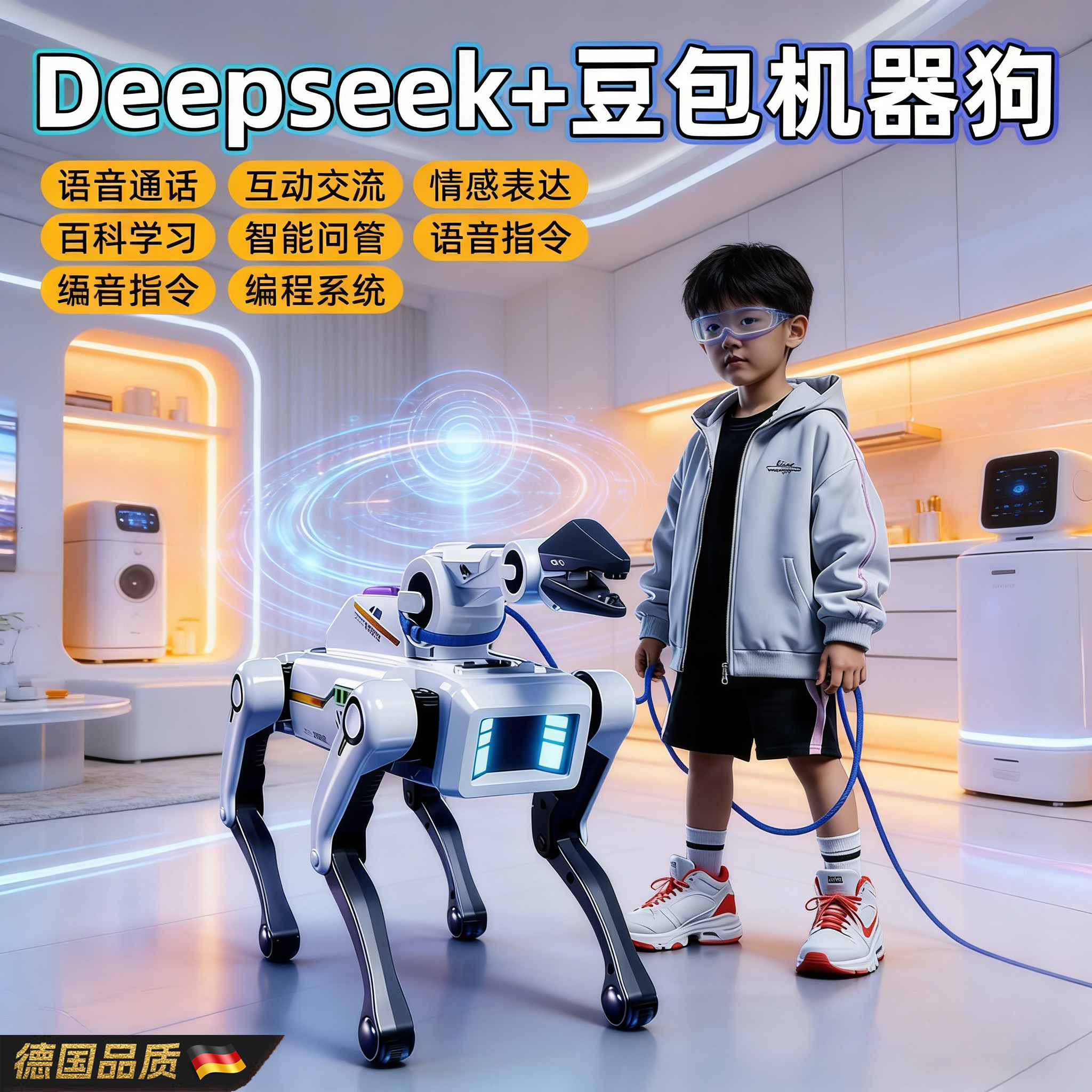 德国智能陪伴机器人ai可对话玩具