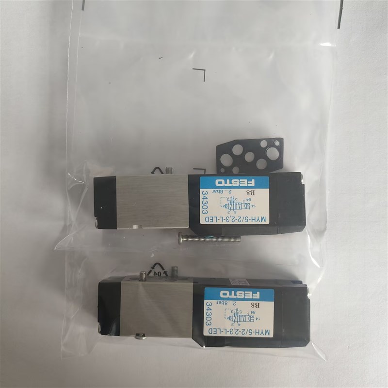 FESTO 电磁阀 MYH-5/2-2,3-L-LED  34303  34301  34307   34310