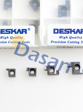 戴斯卡原装小内孔卡簧切槽刀片6GR/7GR/8GR/9GR100 250 300