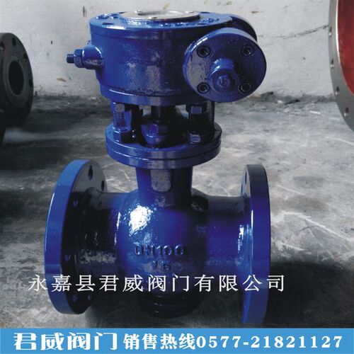 PQ340F-16C侧装偏心半球阀 铸钢法兰球阀国标铸钢DN50 65 80正品