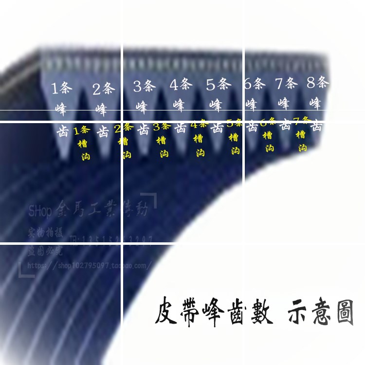 双头锯健身10PJ1439皮带机多沟带橡胶器展鹏门机物流多楔带567J