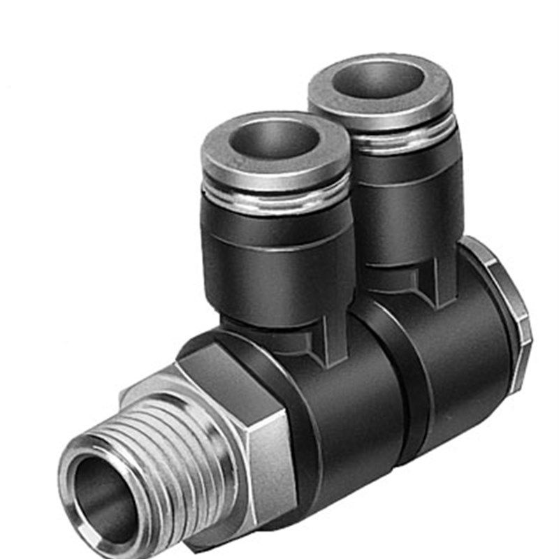 费斯托  FESTO  L形快插螺纹分气   QSLV2-1/4-8  153215   现货