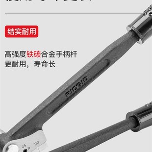 里奇弯管器机薄管不锈钢铜管仪表管镀锌管铁管钢管手动专用工具