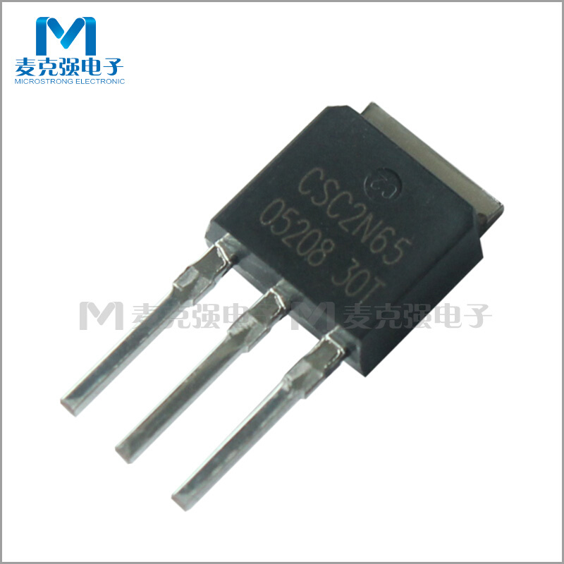 国产场效应管MOS管CSC2N65 TO-251 N沟道2A/650V 绝缘栅MOSFET 电子元器件市场 场效应管 原图主图